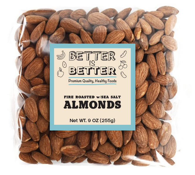 Almonds Fire Roasted w/ Sea Salt